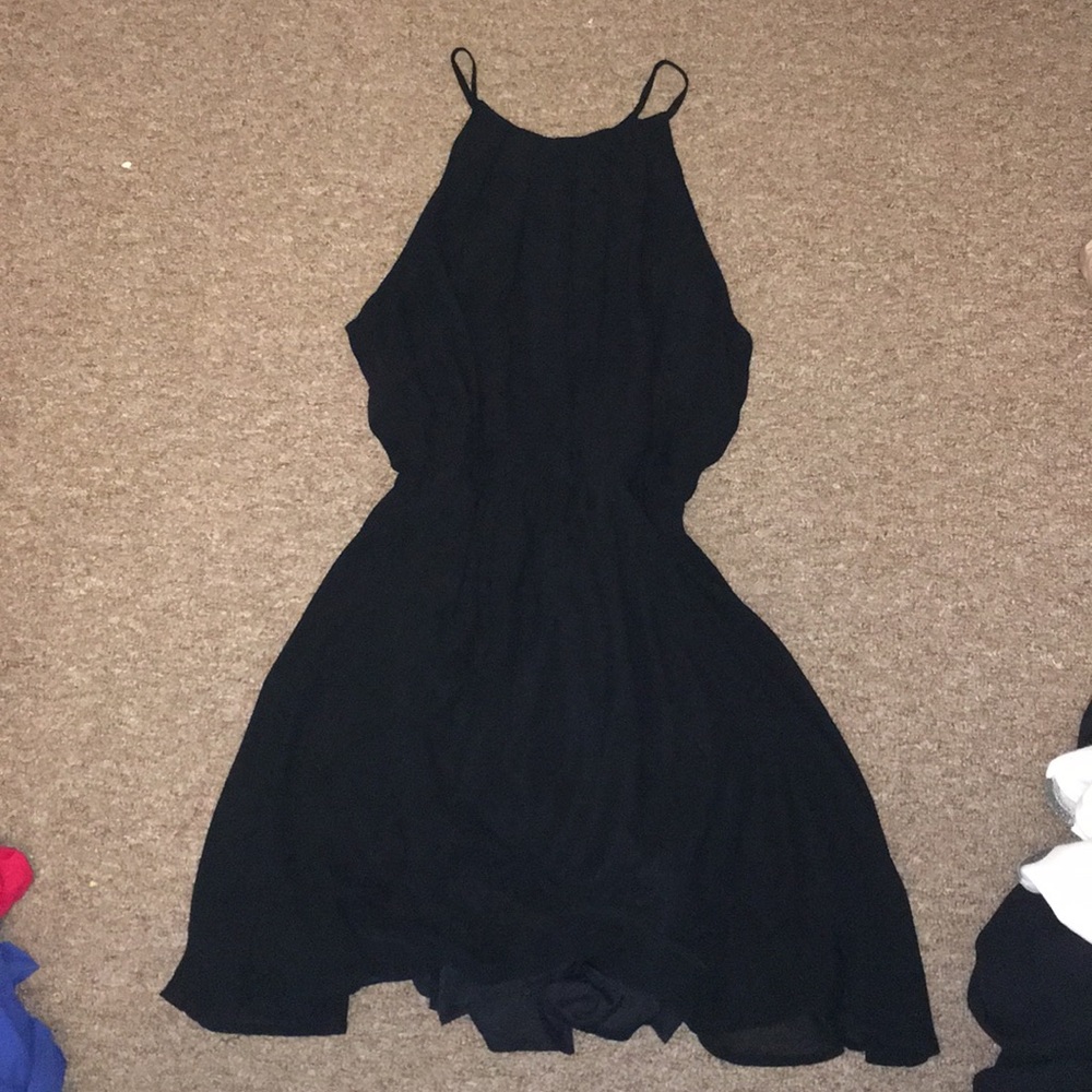 Lack sleeveless dress